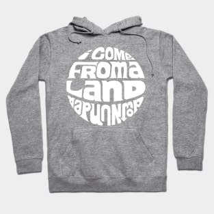 I Come From A Land Downunder - WHITE Hoodie